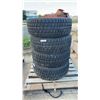 Image 2 : Set of 4 Motomaster Total Terrain 255/70R16 All-Terrain Tires on 16” Five Bolt Aluminum Rims