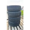 Image 6 : Set of 4 Motomaster Total Terrain 255/70R16 All-Terrain Tires on 16” Five Bolt Aluminum Rims
