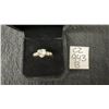 Image 1 : 14K Gold Plated 1.5ct Heart Cut Simulated Diamond Ring - Size 8