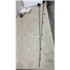 Image 8 : Two Landing Nets, Rods, Zebco Reels, Rod Holder Rack