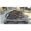 Image 1 : 60 Feet Heavy-Duty 1/2” Chain, Steel Wire Ropes, Clevis, 15 (-/+) Load Binders, Grab Hooks