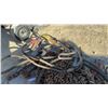 Image 4 : 60 Feet Heavy-Duty 1/2” Chain, Steel Wire Ropes, Clevis, 15 (-/+) Load Binders, Grab Hooks