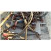 Image 6 : 60 Feet Heavy-Duty 1/2” Chain, Steel Wire Ropes, Clevis, 15 (-/+) Load Binders, Grab Hooks