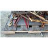Image 7 : 60 Feet Heavy-Duty 1/2” Chain, Steel Wire Ropes, Clevis, 15 (-/+) Load Binders, Grab Hooks