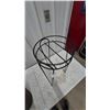 Image 6 : Copper Tub and Black Metal Plant Stand