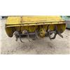 Image 4 : John Deere 300F Garden Tractor with Front Snow Blower, Rear Tiller, Tire Chains and Wheel Weights.