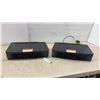 Image 1 : Pair of Oreck Electronic Air Cleaners with Collector Cell and Odor Absorber