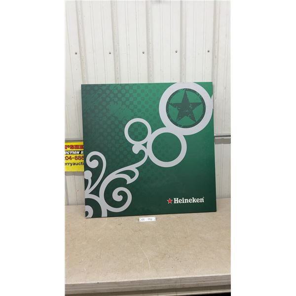 Heineken Canvas Picture - 36” x 36”