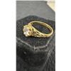 Image 4 : 12K Gold Filled Hawaii Necklace with Heart Pendant and Vintage Gold tone Ring