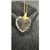 Image 8 : 12K Gold Filled Hawaii Necklace with Heart Pendant and Vintage Gold tone Ring