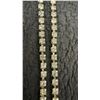 Image 3 : 1920’s “Alco” Art Deco Bracelet Filigree Link and Vintage Rhinestone Tennis Bracelet