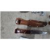 Image 4 : Lot of 5 Knives and Sheaths