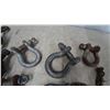 Image 3 : Assorted Shackles and Clamps: clevis