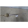 Image 1 : A Rapier Sword with Ornate Hilt and Engraved Blade 39”