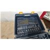 Image 5 : Mastercraft Drill and Bit Set: Mastercraft Electric Drill, Side Handle, and 2 Cases of Bits