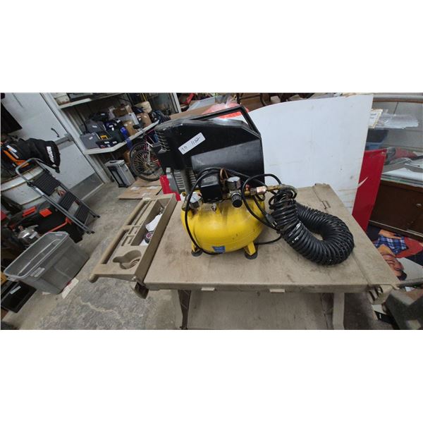 Pancake Air Compressor with Hose and Regulator