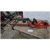 Image 1 : Black and Decker 22” Cordless Hedge Hog Trimmer, Charger, and Blade Cover