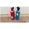 Image 1 : Two DOT-3AL1800 Aluminum CO2 Gas Cylinders, 1800 PSI