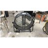 Image 1 : RDK Industrial High-Velocity Drum Fan with Mobile Stand, Wheels, and Handle