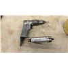 Image 7 : Assortment of Pneumatic Air Tools Including Chicago Pneumatic Impact Wrench, Sioux Drill