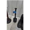 Image 3 : Wooden Pedestal Ashtray Stand, Plunger, and Rubber Boots, Size 13