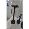 Image 4 : Wooden Pedestal Ashtray Stand, Plunger, and Rubber Boots, Size 13