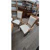 Image 7 : Oak Dining Table, 42”×63”×30”, and 6 Chairs with 20” Leaf