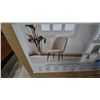 Image 3 : Velvet Dining Chairs with Metal Legs, 4 Total, Simple Assembly