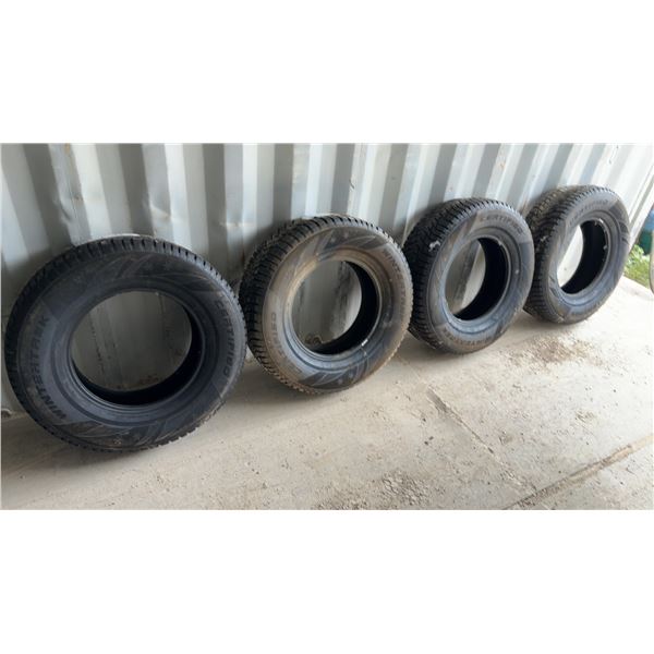 4 Certified Wintertrek 265/70R17 115T Studdable Tires (New/Never Used)