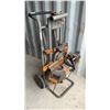 Image 5 : Evolution Rage 2 Miter Saw on a Ridgid MS-UV Universal Miter Saw Stand