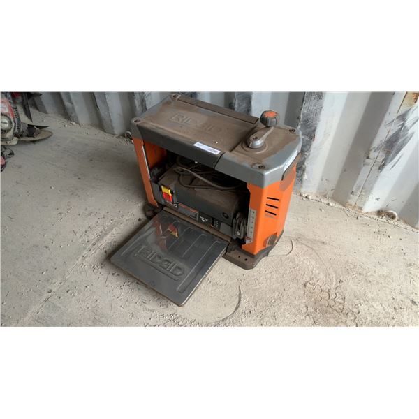 Ridgid TP608 13” Planer with Ind-I-Cut Depth Gauge