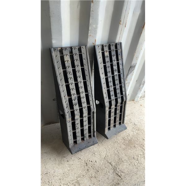 Two 13,000 lb. Vehicle Ramps