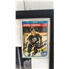 Image 3 : Two 17 × 13 Framed Hockey Photos with Autographed Morris Lukowich and Dave Christian Jets Hockey