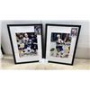 Image 1 : Two Framed Winnipeg Jets Hockey Photos; Thomas Steen and Laurie Boschman, Both with Signed Cards