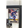 Image 3 : Two Framed Winnipeg Jets Hockey Photos; Thomas Steen and Laurie Boschman, Both with Signed Cards