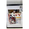 Image 2 : Two Framed Bob Essensa Photos (15 × 12 autographed and 17 × 13) and Two Bob Essensa Bowman Hockey
