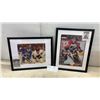 Image 1 : 2 15 × 12 Autographed Hockey Photos; Ron Hextall Signed 1998-1999 First Union Photo and Card