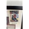Image 4 : 2 15 × 12 Autographed Hockey Photos; Ron Hextall Signed 1998-1999 First Union Photo and Card