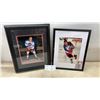 Image 1 : Two Framed and Winnipeg Jets Hockey Photos: 16 × 13 Anders Hedberg and 15 × 12 Autographed Teemu