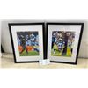 Image 1 : 2 15 × 12 Framed and Autographed Blue Bombers Football Photos, Players #82 and #17