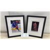 Image 1 : Two Framed and Matted Autographed Hockey Player Photos: New York Rangers and Montreal Canadiens