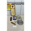 Image 1 : Texaco "The Best Friend Your Car Has Ever Had" Metal Advertising Thermometer Sign, Wireless