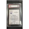 Image 3 : Graded 2024-25 Upper Deck Portraits Speckled #P33 Connor McDavid Card, KSA 8.5 NMM