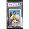 Image 2 : 1982 Topps Dave Stewart #213 Dodgers Baseball Card, EGA Graded 8 NM-M