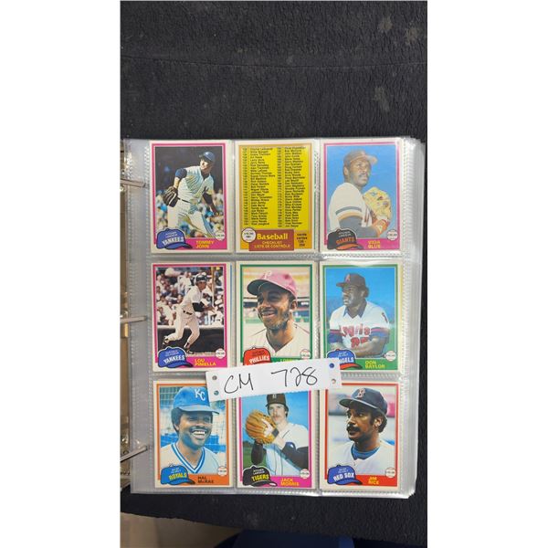 1980s Baseball Card Collection