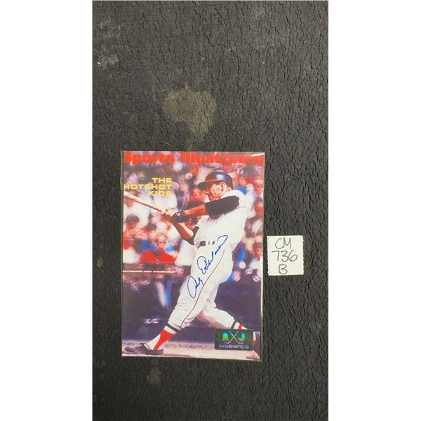 Signed Andy Stchebeck 4 × 6 Photo