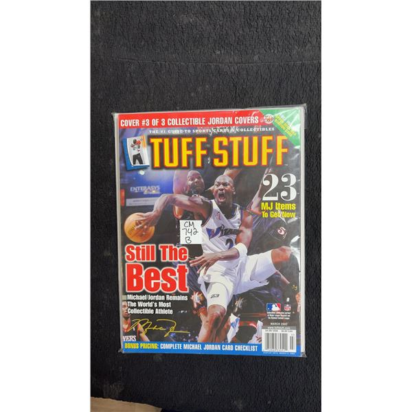 Michael Jordan Tuff Stuff Magazine