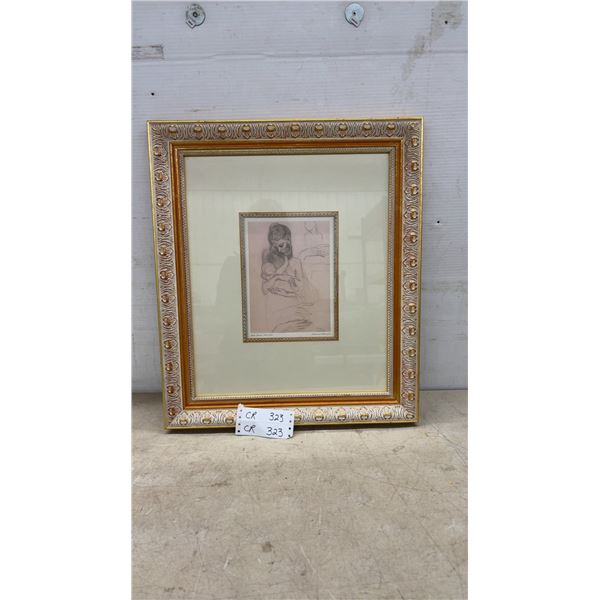 Picasso "Mother and Child 1904” Framed Reproduction Print by The Bombay Company Museum Collection