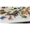 Image 5 : Large Collection of Plastic Dinosaur and Marine Animal Toy Figures with Trees, Rocks