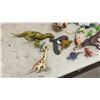 Image 9 : Large Collection of Plastic Dinosaur and Marine Animal Toy Figures with Trees, Rocks